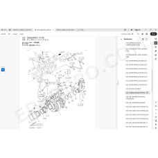 Hitachi Excavator Zaxis ZX670LC-7 ZX690LCH-7 ZX690LCR-7 spare parts manual
