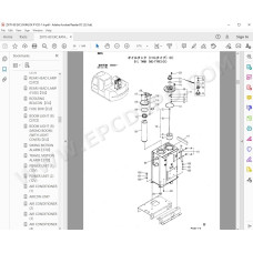 Hitachi Excavator Zaxis ZX70 ZX70LC ZX80 ZX80LCK ZX80SB ZX80SBLC spare parts manual