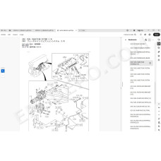 Hitachi Excavator Zaxis ZX870LC-7 ZX890LCH-7 ZX890LCR-7 spare parts manual