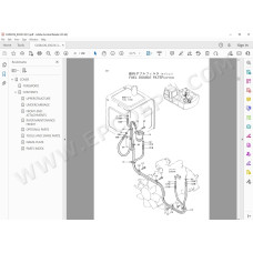 Hitachi Excavator EX220-3 EX220LC-3 spare parts manual