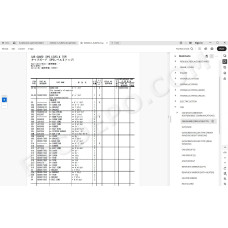 Hitachi Wheeled Excavator Zaxis ZX150W-7 spare parts manual