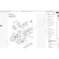 Hitachi Wheeled Excavator Zaxis ZX175W-7 spare parts manual