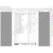 IHI EXCAVATOR SPARE PARTS MANUAL