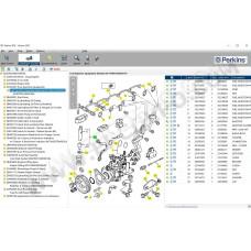 PERKINS SPI 2023A EPC PARTS CATALOG + SERVICE