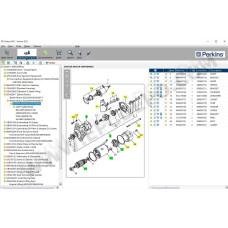 PERKINS SPI 2023A EPC PARTS CATALOG + SERVICE