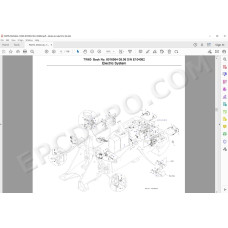 Takeuchi Wheel Loader TW50 TW60 TW65 TW80 spare parts catalog