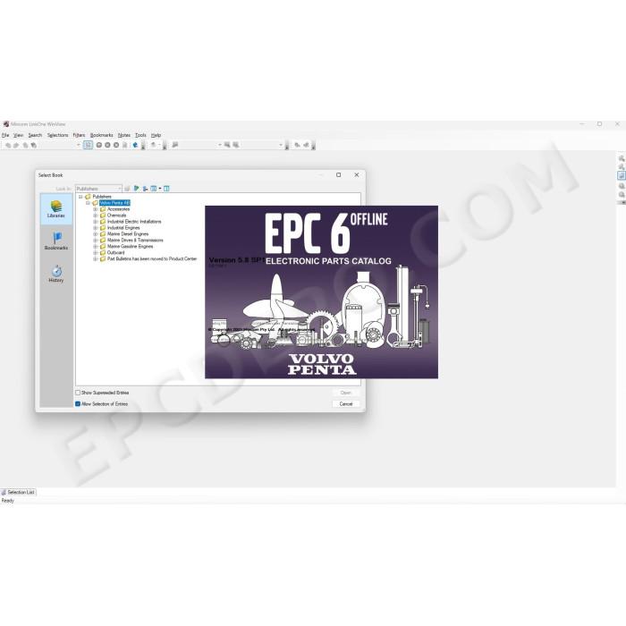 VOLVO PENTA EPC SPARE PARTS CATALOG 2024