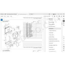 Yanmar Excavator SV - VIO series spare parts manual