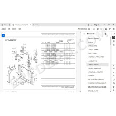Yanmar Excavator SV - VIO series spare parts manual