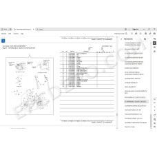 Yanmar Skid Steer Loader S165R S166R-1 S190R S220R S270V parts manual