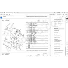 Yanmar Wheel Loader V3 - V4 - V5 spare parts manual