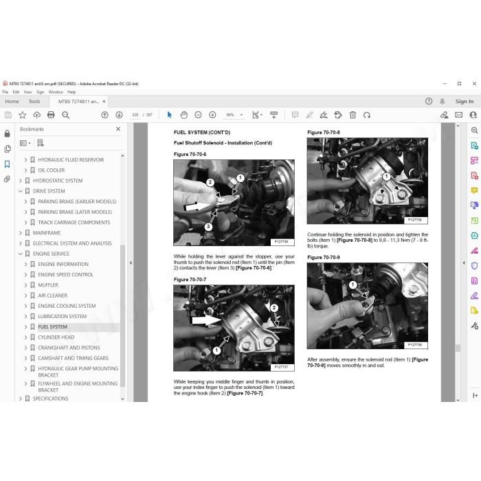 Bobcat Service & Repair Documentation Library 2019