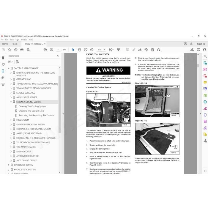 Bobcat Service & Repair Documentation Library 2019