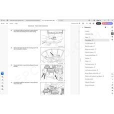 Case Backhoe Loader 580N 580SN WT 580SN 590SN Tier 4A service manual