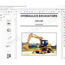 Case Excavator 788 988 Plus hydraulic & electrical circuits manual