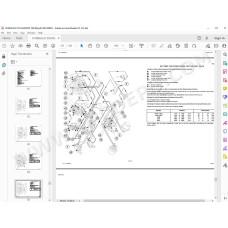 Case Excavator 788 988 Plus hydraulic & electrical circuits manual