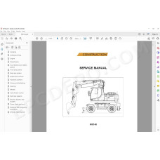 Case Wheeled Excavator WX148 service manual