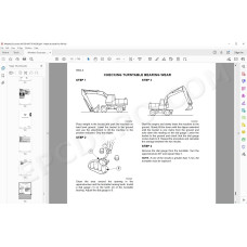 Case Wheeled Excavator WX150 WX170 WX200 service manual
