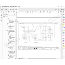 Case Wheeled Excavator WX210 WX240 service manual