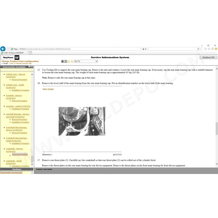 CATERPILLAR CAT SIS OCTOBER 2021 + ET2022A