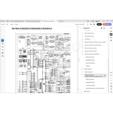 DOOSAN EXCAVATOR DX255LC SERVICE & REPAIR MANUAL