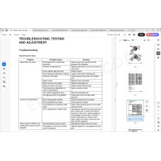 DOOSAN EXCAVATOR DX300LCA SERVICE & REPAIR MANUAL