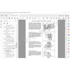 Fiat Hitachi Backhoe Loader FB90.2 FB100.2 FB110.2 FB200.2 4WS workshop service manual