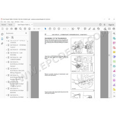 Fiat Hitachi Backhoe Loader FB90.2 FB100.2 FB110.2 FB200.2 4WS workshop service manual
