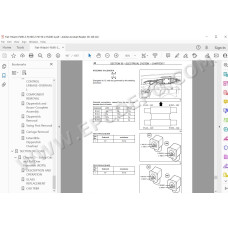 Fiat Hitachi Backhoe Loader FB90.2 FB100.2 FB110.2 FB200.2 4WS workshop service manual