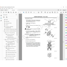 Hitachi Crawler Crane CX1100 CX1100-C workshop service manual