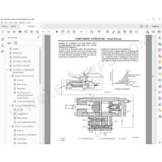 Hitachi Crawler Crane CX2000 workshop service manual