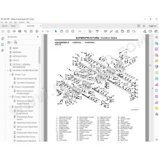 Hitachi Crawler Crane CX2000 workshop service manual