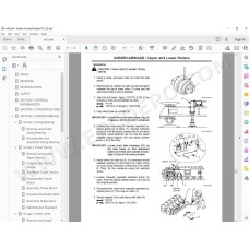 Hitachi Crawler Crane CX2000 workshop service manual