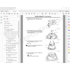 Hitachi Crawler Crane CX400 workshop service manual