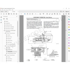 Hitachi Crawler Crane CX400 workshop service manual