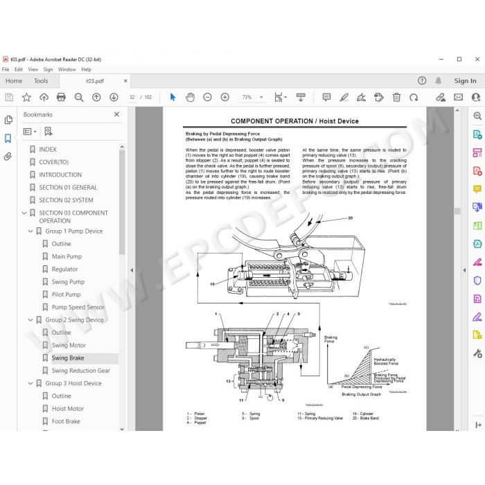 Hitachi Crawler Crane CX400 workshop service manual