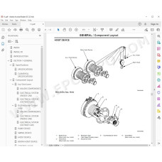 Hitachi Crawler Crane CX500-C CX550-C CX700-C workshop service manual