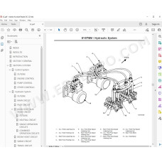 Hitachi Crawler Crane CX500-C CX550-C CX700-C workshop service manual