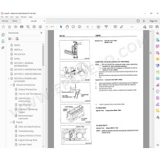 Hitachi Crawler Crane CX700 workshop service manual