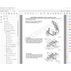 Hitachi Crawler Crane CX900 CX900HD workshop service manual