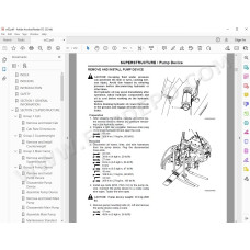 Hitachi Crawler Crane CX900 CX900HD workshop service manual