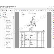 Hitachi Sumitomo Crawler Crane SCX1200-2 SCX1500-2 parts manual + workshop service manual
