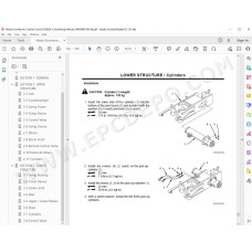 Hitachi Sumitomo Crawler Crane SCX800A-3 workshop service manual