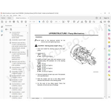 Hitachi Sumitomo Crawler Crane SCX900HD-2 workshop service manual