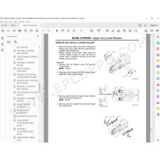 Hitachi Sumitomo Crawler Crane SCX900HD-2 workshop service manual
