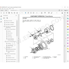 Hitachi Excavator EX120-5 parts manual + workshop service manual