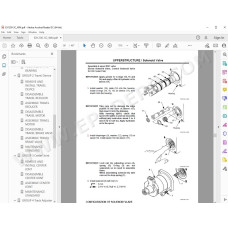Hitachi Excavator EX1200-5C parts manual + workshop service manual