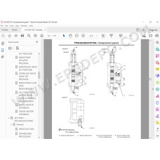 Hitachi Excavator EX1200-5D parts manual + workshop service manual