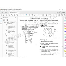 Hitachi Excavator EX1200-6 parts manual + workshop service manual