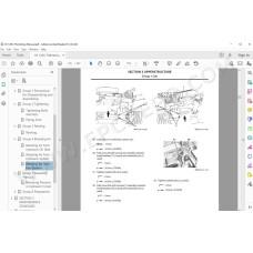 Hitachi Excavator EX1200-7 parts manual + workshop service manual